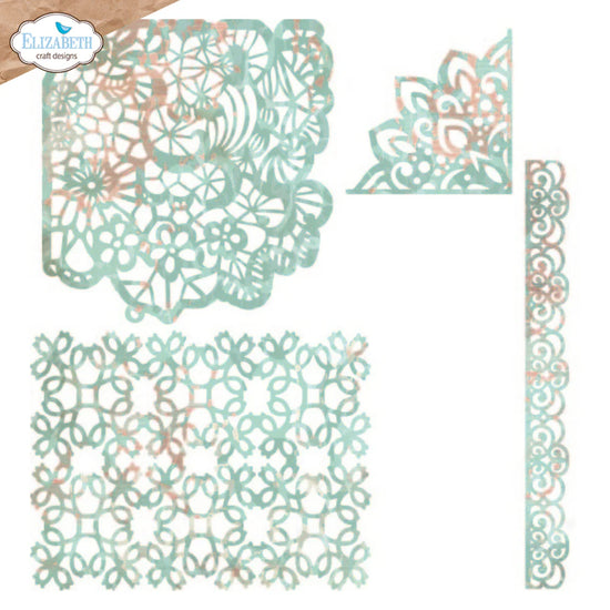 Elizabeth Craft Lace all over die
