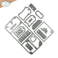 Elizabeth Craft Ephemera pocket die