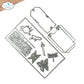 Elizabeth Craft Split tag pocket page die