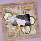 Spellbinders SIMPLE VINTAGE LAVENDER FIELDS HEXAGONS ETCHED DIES WITH SIMPLE STORIES