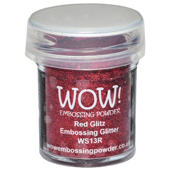 WOW! Embossing Powder 15ml Red Glitz