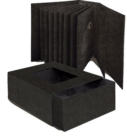 Graphic 45 Staples ATC Album With Matchbook Box Black