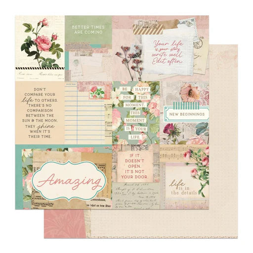 PhotoPlay - Beautiful Junque Collection - 12 x 12 Double Sided Paper - Amazing