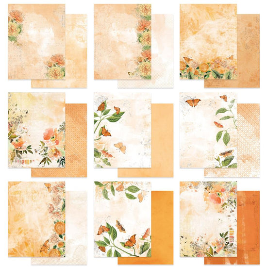 49 And Market Collection Pack 6"X8" Color Swatch Peach