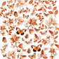 Color Swatch: Peach Acetate Leaves