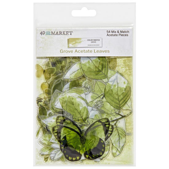 Color Swatch: Grove Acetate Leaves