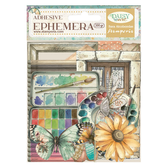 Stamperia Ephemera - Daisy Art