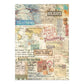 Junk journal stickers, cut-outs, backgrounds - Art of Travelling