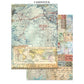 Junk journal stickers, cut-outs, backgrounds - Art of Travelling