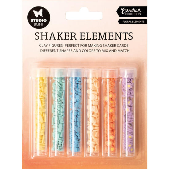 Studio Light Essential Shaker Elements 6/Pkg Nr. 11, Floral Elements