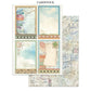 Junk journal stickers, cut-outs, backgrounds - Art of Travelling