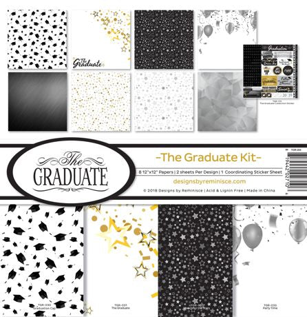 Reminisce Collection Kit 12"X12" The Graduate