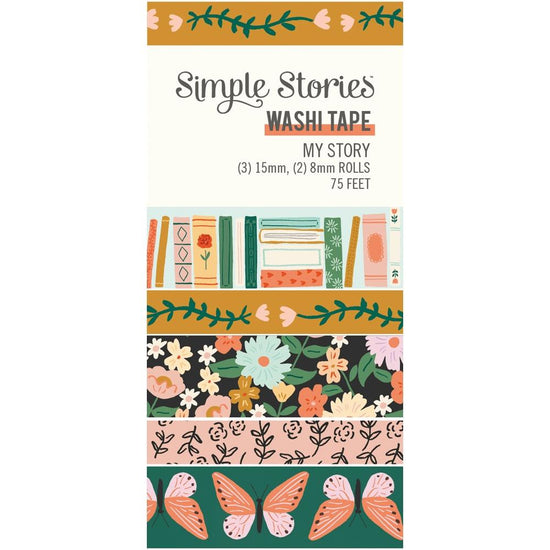 Simple Stories My Story Washi Tape 5/Pkg