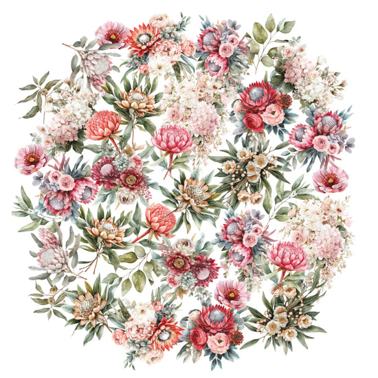 Uniquely PAPERBARK BLOOMS FLORAL CREATIVE CUTS