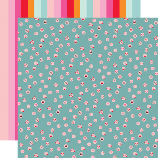 Carta Bella Dots Double-Sided Cardstock 12x12 Bubblegum Pink