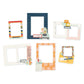 For The Record Chipboard Frames 6/Pkg