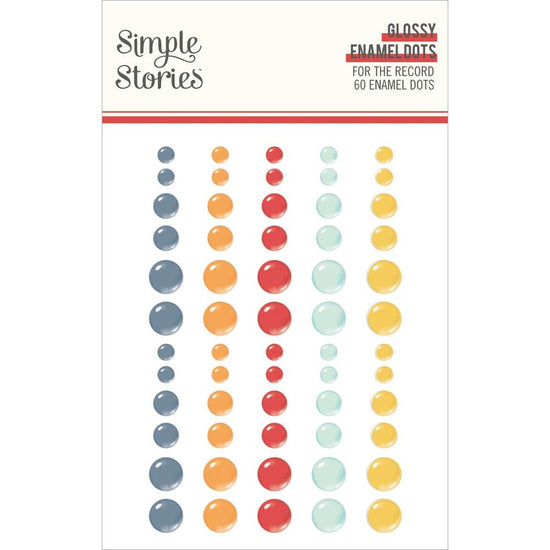 For The Record Enamel Dots Glossy