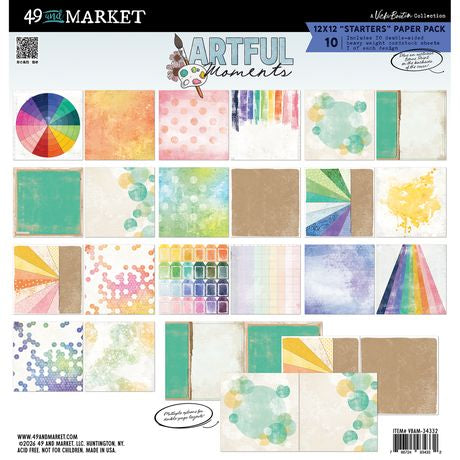 49 And Market Collection Pack 12"X12" Artful Moments