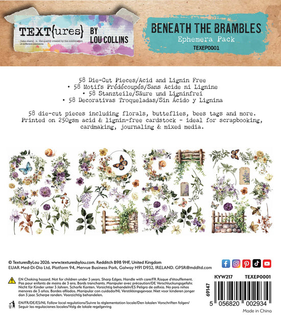 TEXT{ures} Beneath the Brambles Ephemera Pack