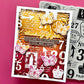 Simon Hurley create. Cling Mount Stamp 6X6 Postal Collage