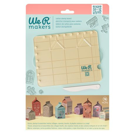 We R Carton Stamp Board & Stamps