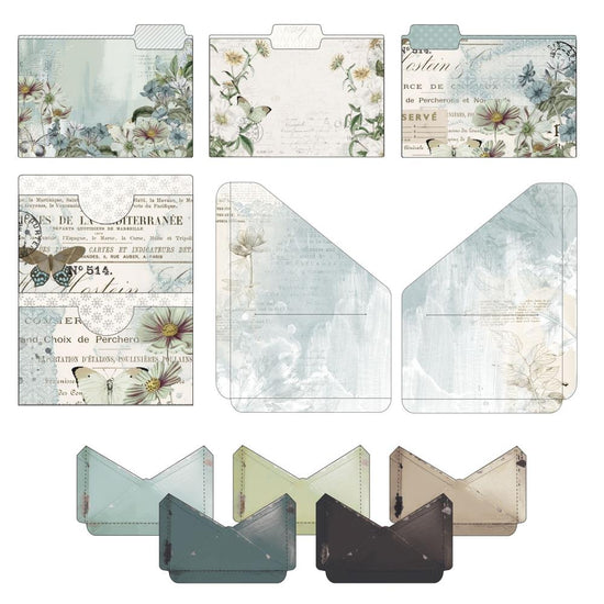 49 And Market Vintage Artistry Moonlit Garden Ephemera File Essentials