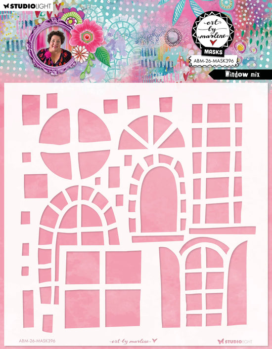 Mask Window Mix Art by Marlene 1 Piece