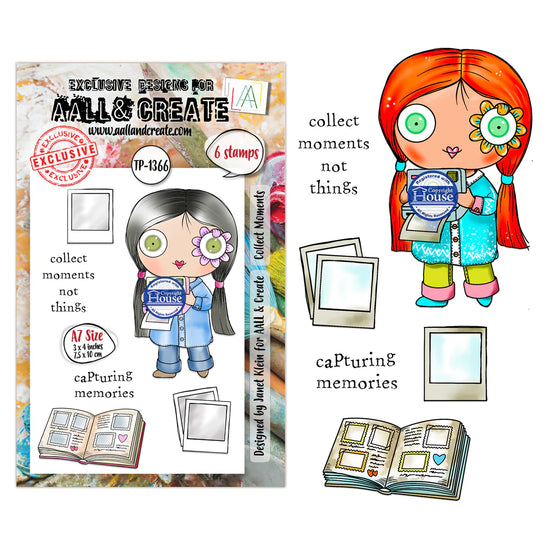 AALL and Create - A7 Stamp Sets - Collect Moments