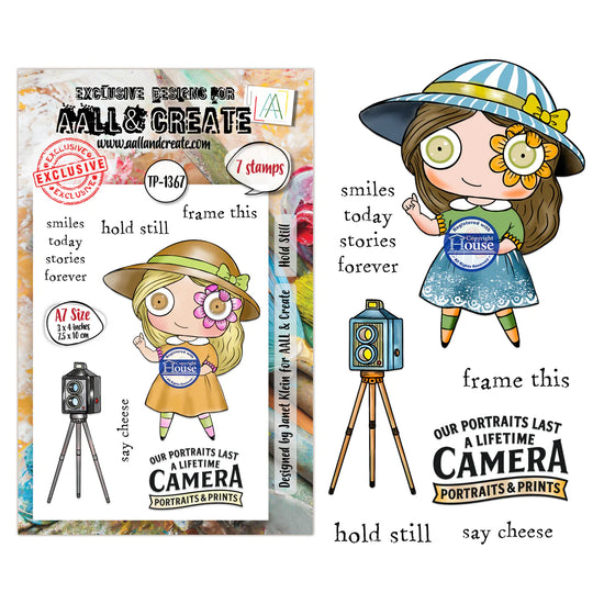 AALL and Create - A7 Stamp Sets - Hold Still