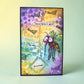 AALL and Create - 6"x6" Stencil - Center Spin