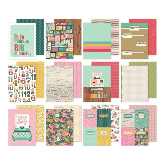 Simple Stories Double-Sided Paper Pad 6"X8" 24/Pkg Noteworthy