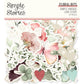 Simple Vintage Love Story Bits & Pieces Die-Cuts 57/Pkg Floral