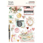 Simple Stories Sticker Book 12/Sheets Simple Vintage Love Story