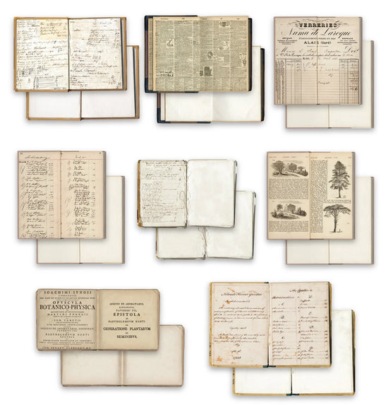 Arden Creative Studio Vintage Makers Bookmakers Ephemera Pack