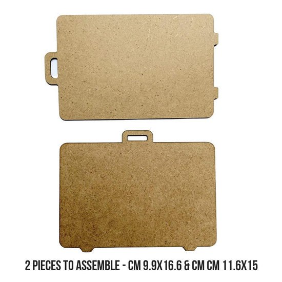 Stamperia Crafty Shapes Art of Traveling Suitcases