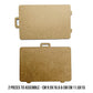 Stamperia Crafty Shapes Art of Traveling Suitcases