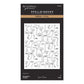 Spellbinders Perceptual Profiles Press + Foil Plate by Jaycee Gaspar