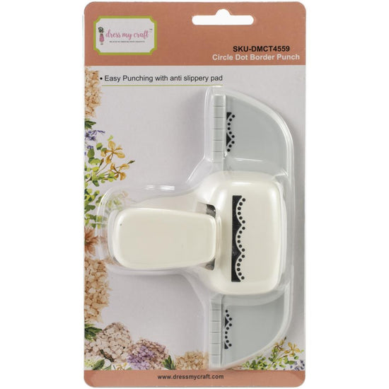 Dress My Craft Punch Circle Dot Border