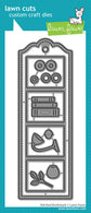 Lawn Fawn Stitched Bookmark die