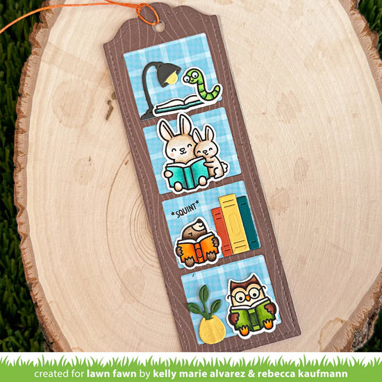 Lawn Fawn Stitched Bookmark die
