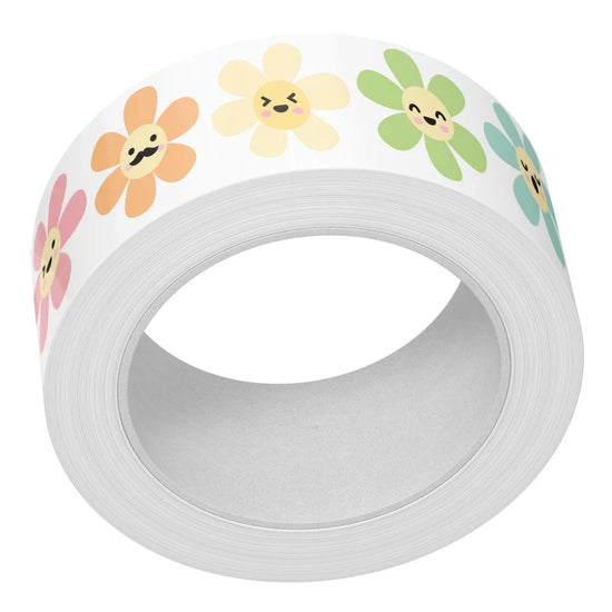 Lawn Fawn happy flowers washi tape