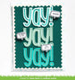 Lawn Fawn tiny sentiments: graduation stamp