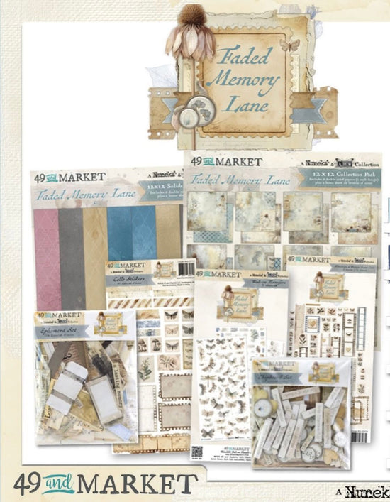 49 and Market Faded Memory Lane Bundle (11 productos)