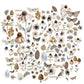 49 and Market Laser Cut Outs Wildflowers Faded Memory Lane