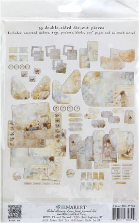 49 and Market Junk Journal Set Faded Memory Lane