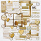 49 and Market Chipboard Set Faded Memory Lane