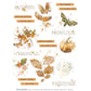 49 And Market Rub-On Transfer Set 6"X8" Fall Stories