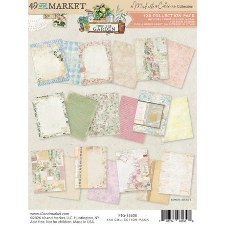 49 and Market Collection Pack 6”x8” From the Garden
