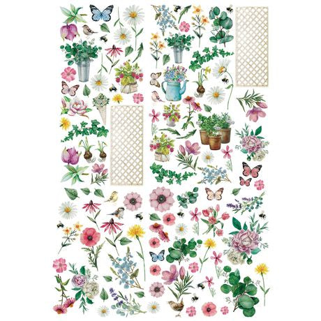 49 and Market Laser Cut Outs Wilflowers From the Garden