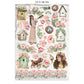 Stamperia Junk Journal Stickers, Cut-outs & Backgrounds House of Roses